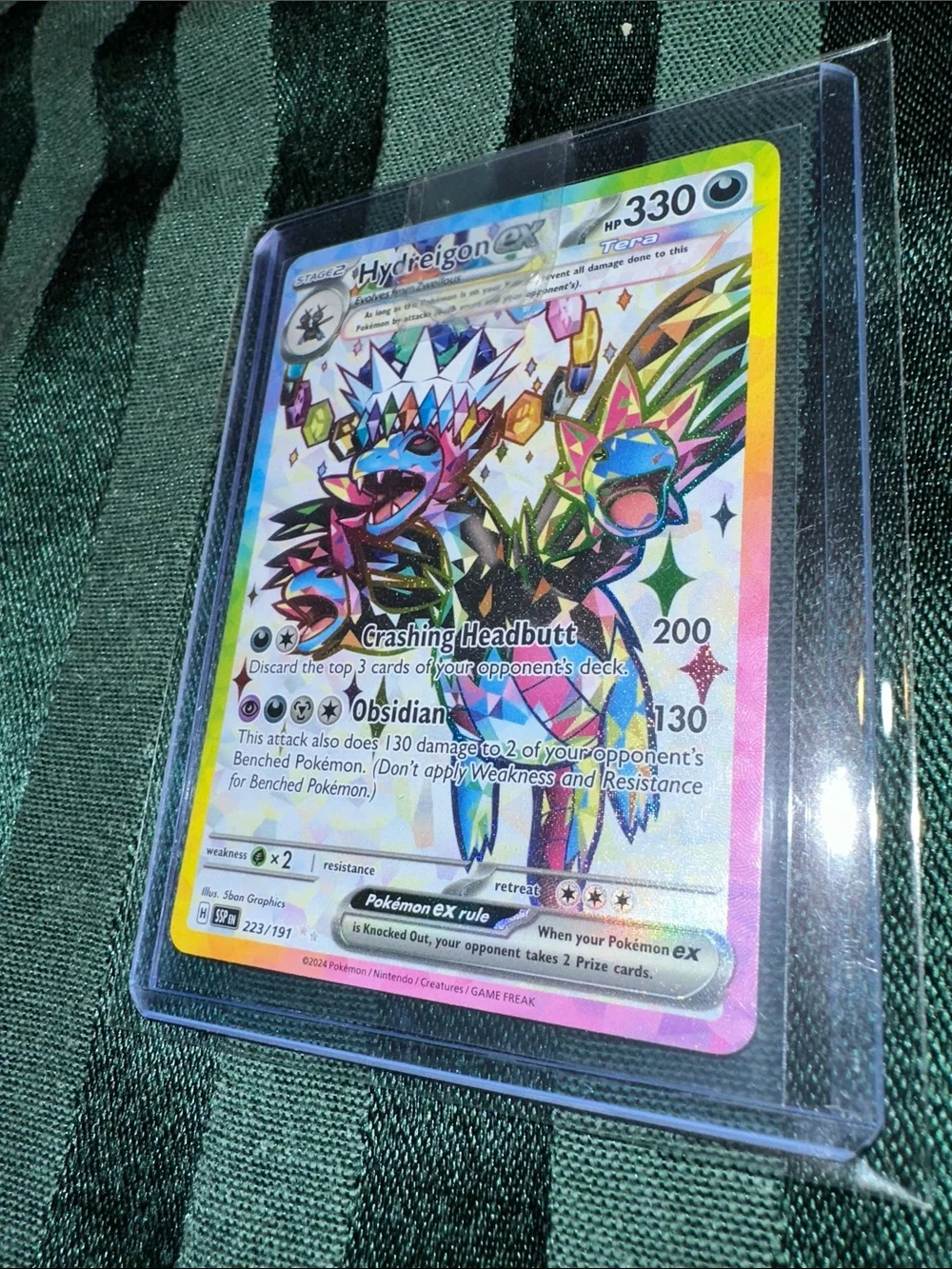 Pokémon TCG Surging Sparks Hydreigon EX